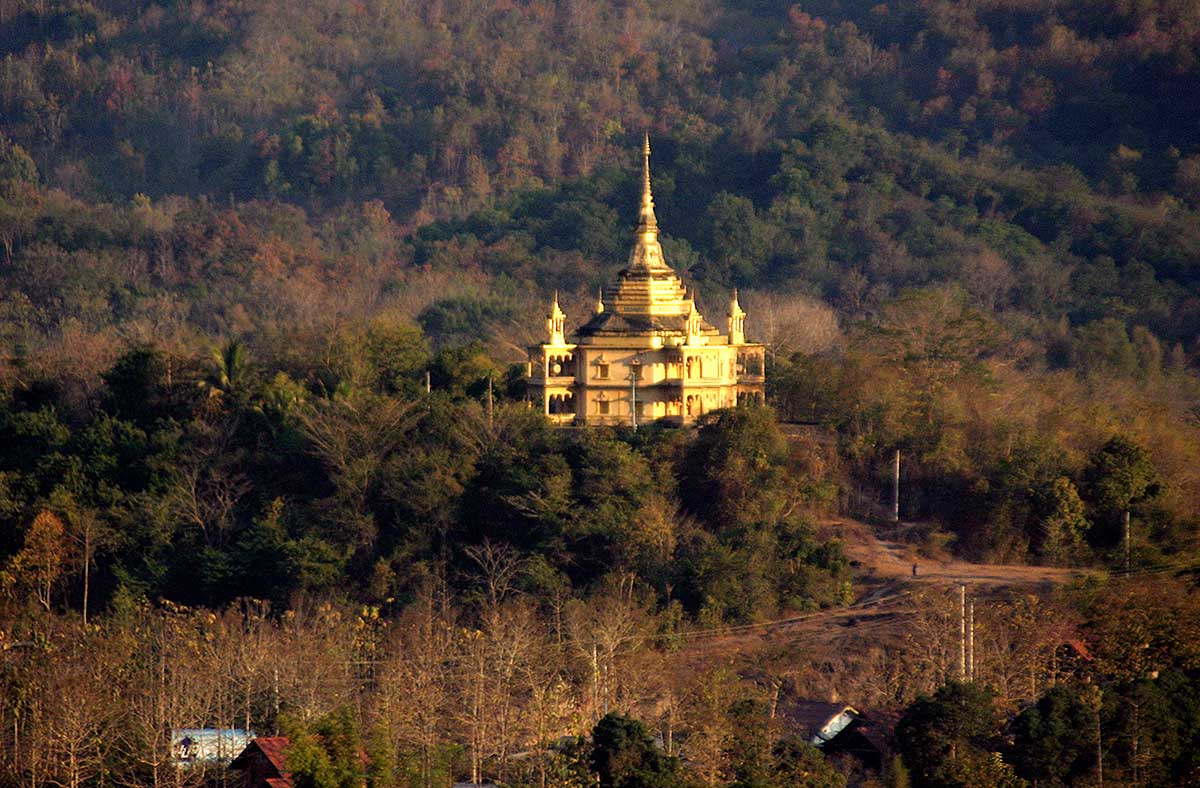 Luang Prabang temple Wat Pa Phon Phao